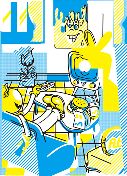 アートワーク1オリジナル作品 Living