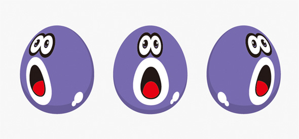 キャラクターデザインメガエッグ MEGA EGG / 2D