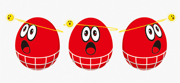 キャラクターデザインメガエッグ MEGA EGG / 2D