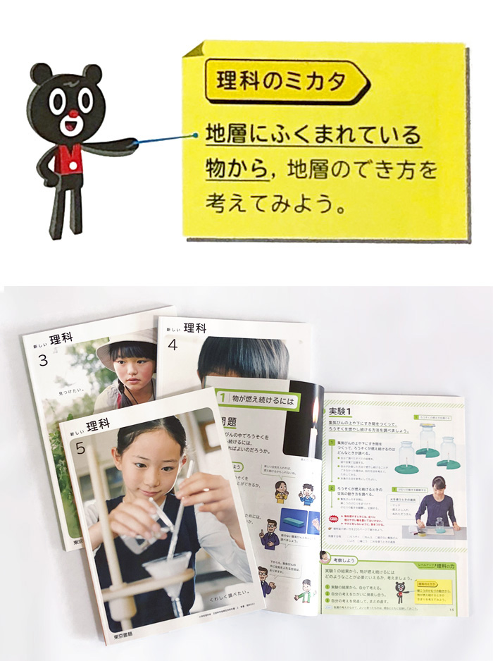 東京書籍　新しい理科
